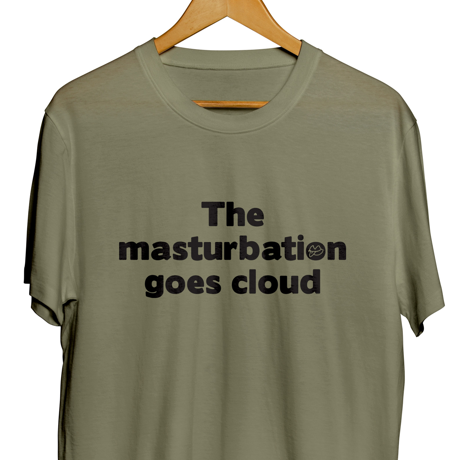 The masturbation goes cloud T-shirt