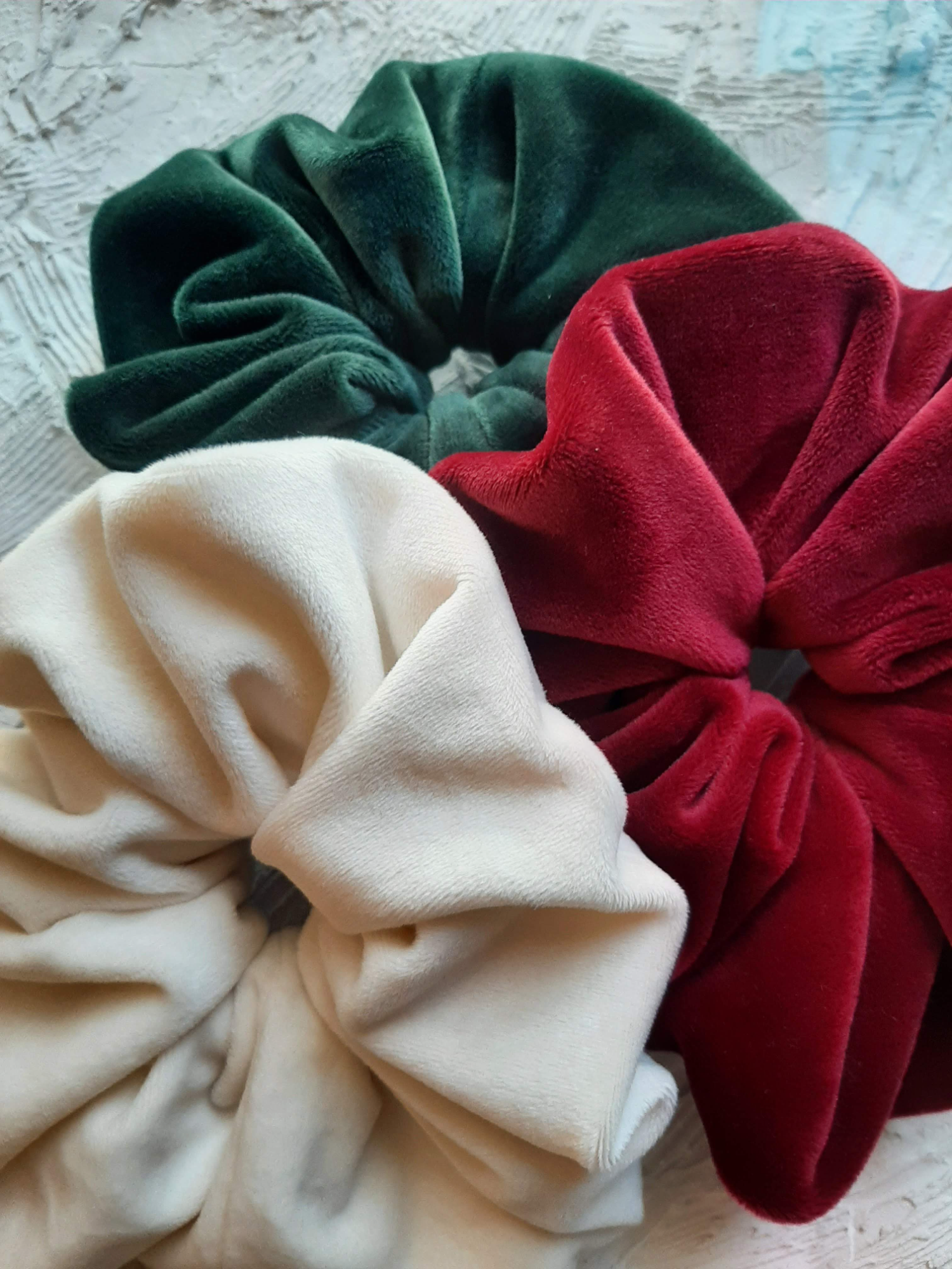 Βελούδινα Scrunchies (XL)