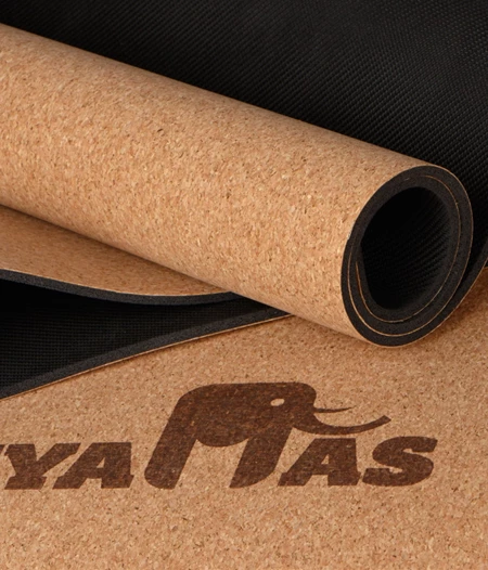Niyamas Yoga Mat Eco Cork Atma (183x66x0.5cm) with Carry Strap
