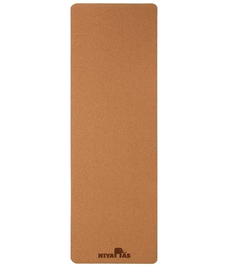 Στρώμα Γιόγκα από Φυσικό Φελλό Eco Cork Yoga Mat Atma (183x66x0.5cm) με Ιμάντα Μεταφοράς