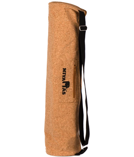 Τσάντα Γιόγκα από Φυσικό Φελλό Cork XL Yoga Bag Niyamas (26cmx73cm)