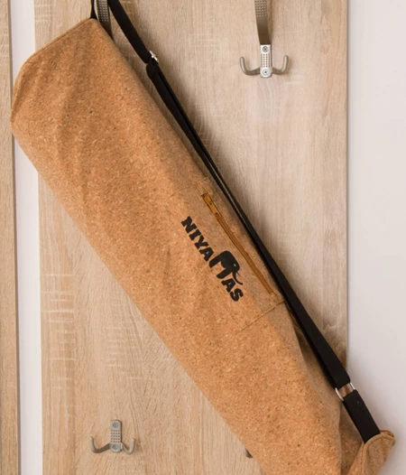 Τσάντα Γιόγκα από Φυσικό Φελλό Cork XL Yoga Bag Niyamas (26cmx73cm)