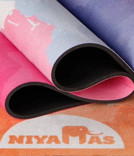 Niyamas Yoga & Pilates Mat Samatva Sunset (185x68x0.5cm) with Carry Strap
