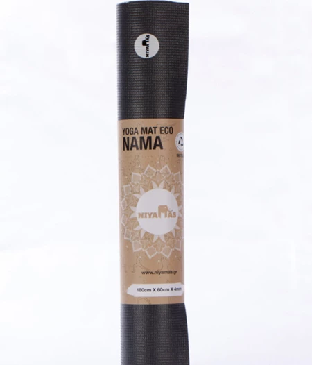 Niyamas Yoga & Pilates Mat Basic Sticky Eco Nama Grey (180x60x0.4cm)