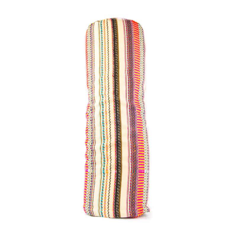 Yoga Bolster round bohemian 60Χ16cm