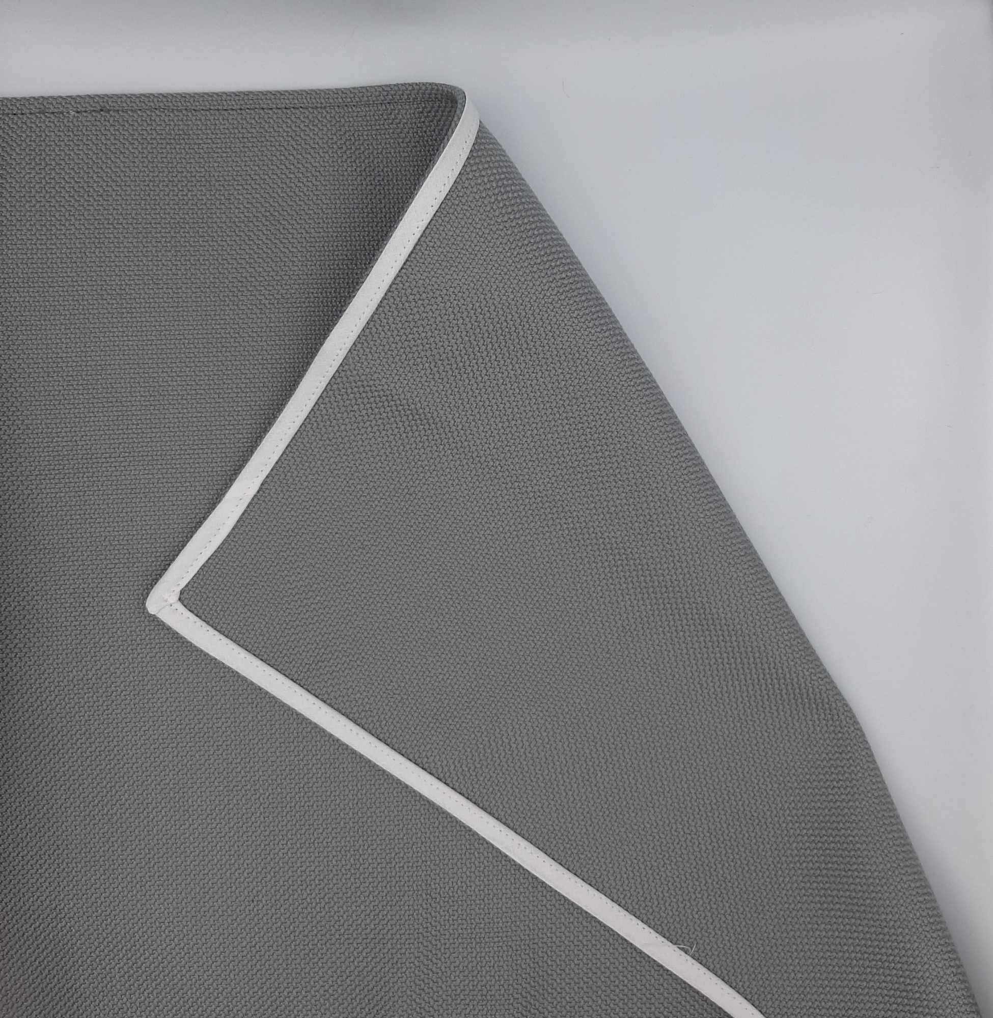 Σουπλά Υφασμάτινο Αδιάβροχο Σετ 2 τεμ. (Χρώμα Γκρί)