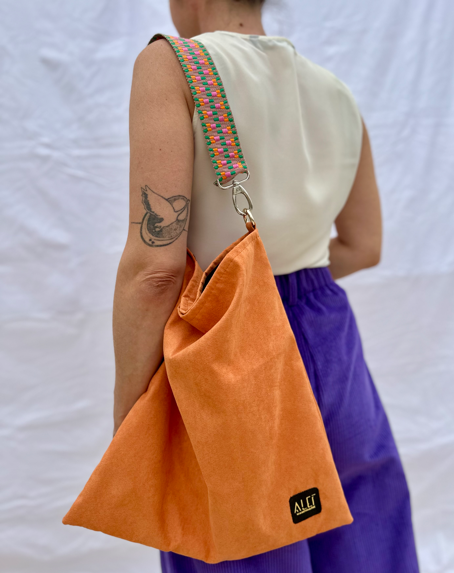 The City Shoulder Bag in Orange!