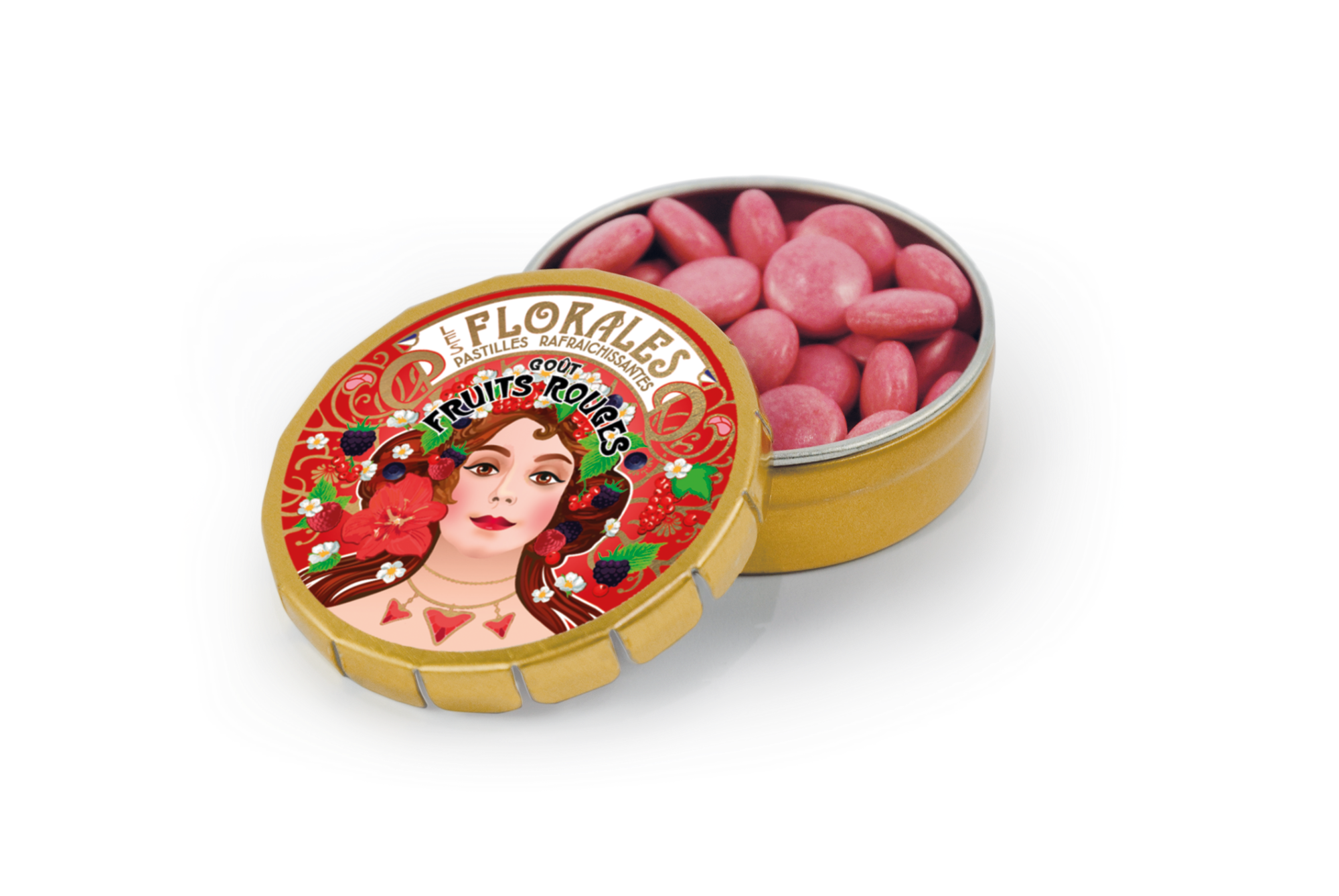 Παστίλιες με Κόκκινα Φρούτα – Χωρίς Ζάχαρη 12γρ