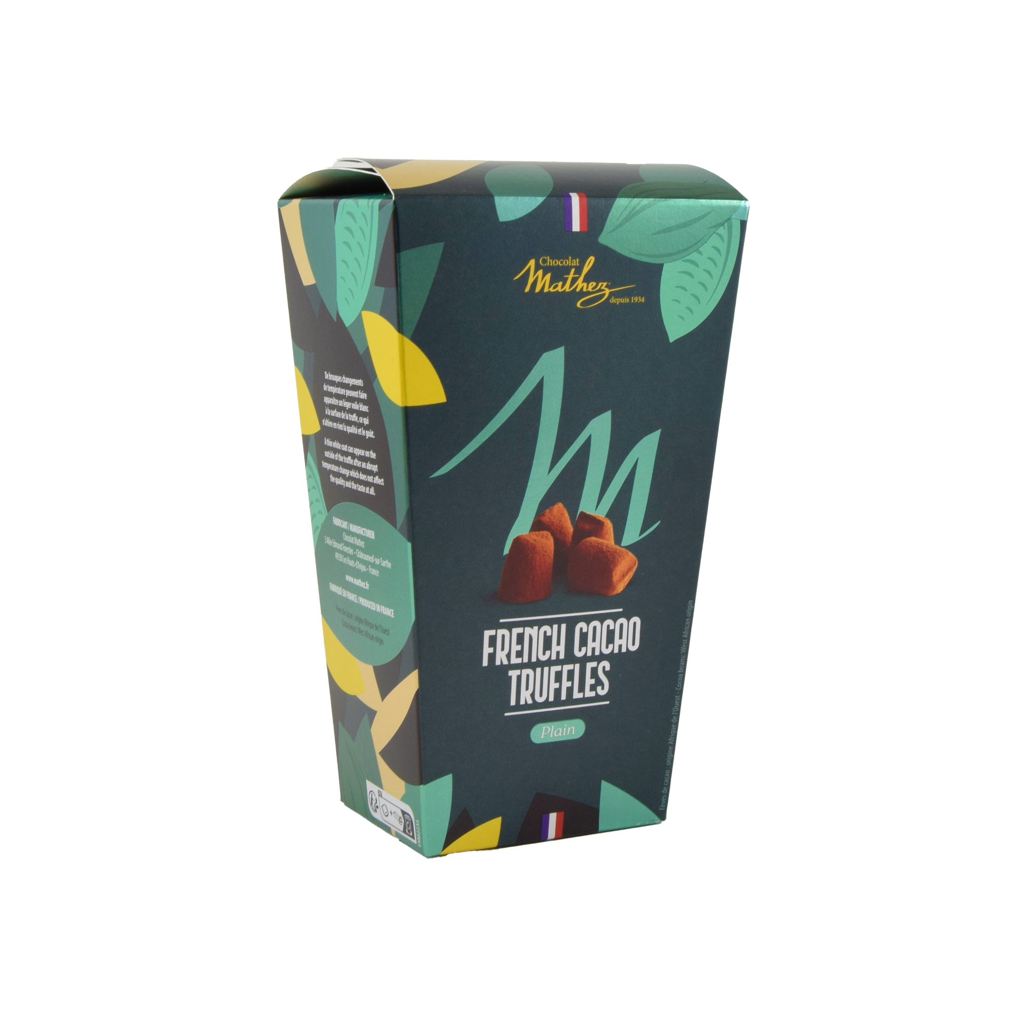 Γαλλικές τρούφες Mathez με γεύση κακαο 250γρ