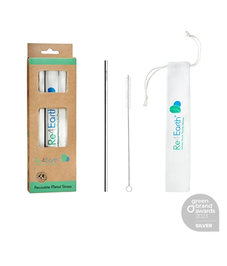Re4Earth Metal Straw | 1-Pack