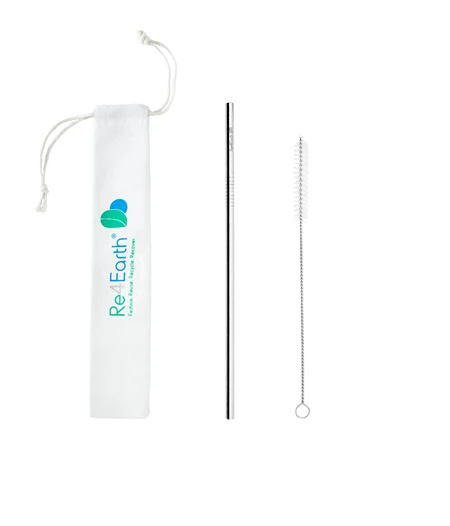 Re4Earth Metal Straw | 1-Pack