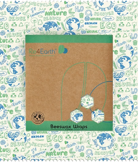 Re4Earth Beeswax Wraps