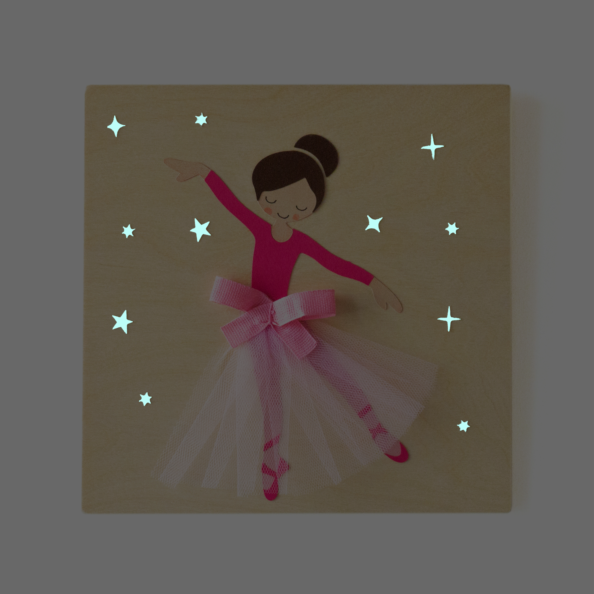 Ξύλινο κάδρο "Μπαλαρίνα" 