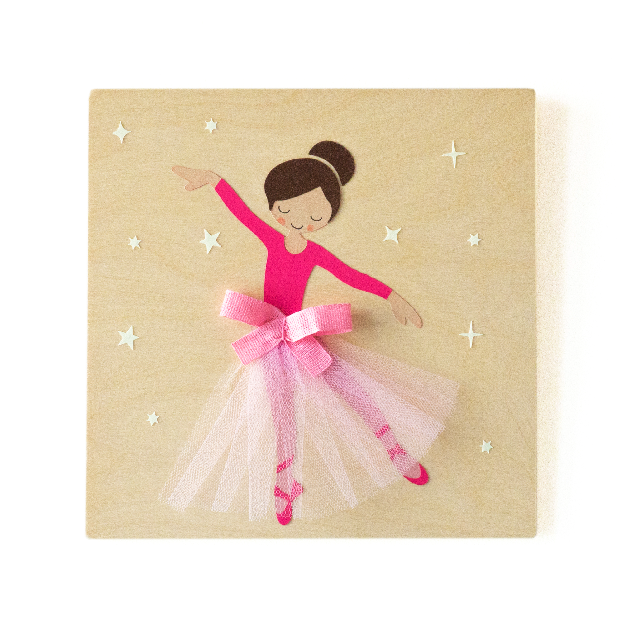 Ξύλινο κάδρο "Μπαλαρίνα" 