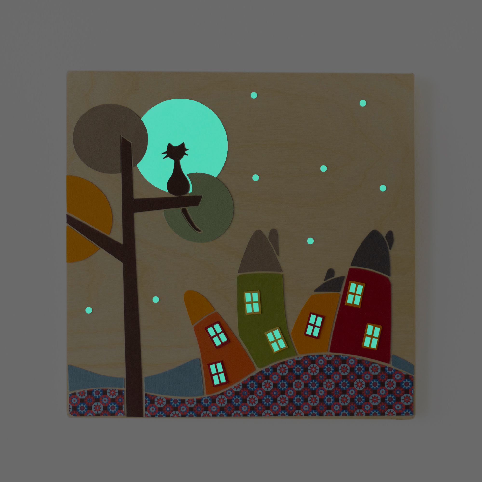 Ξύλινος παιδικός πίνακας 