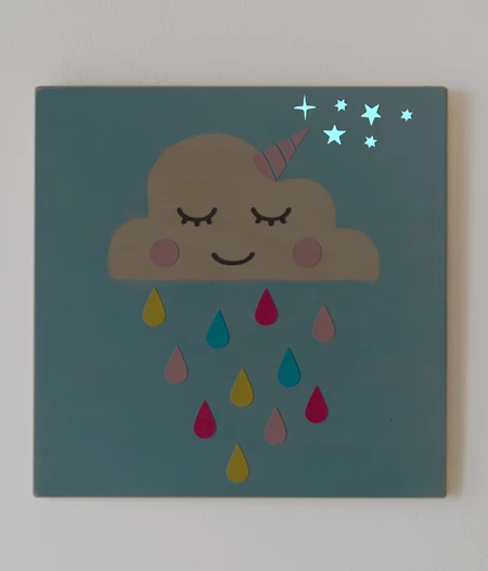 "sleepy cloud" nursery decor