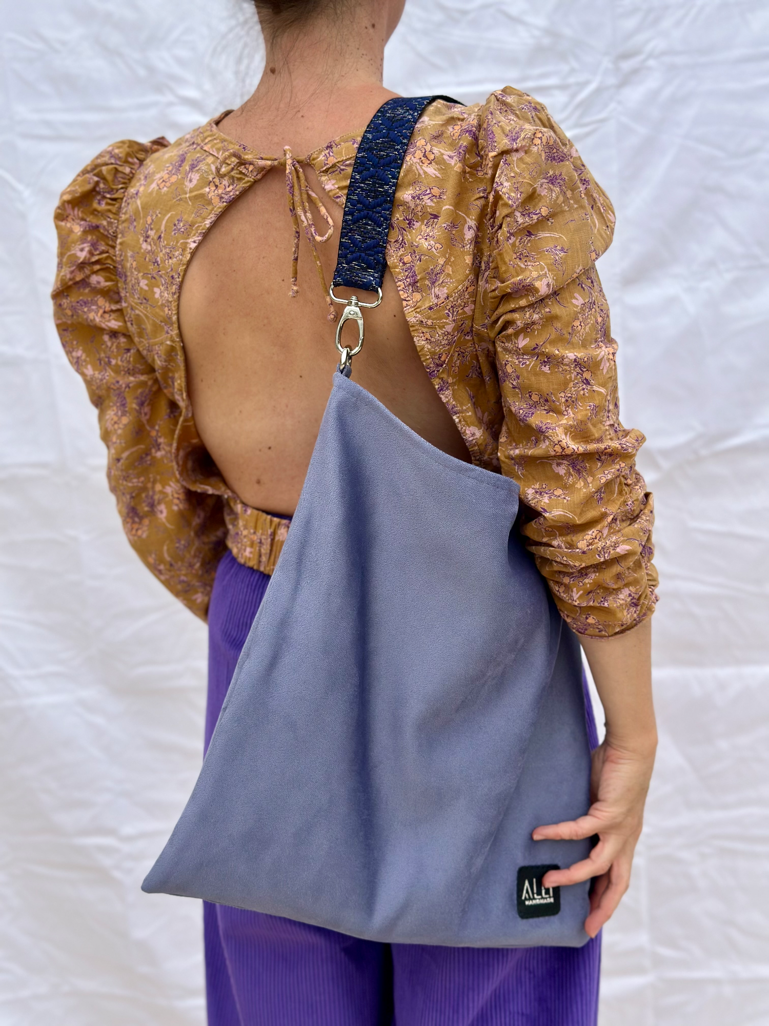 The City Shoulder Bag in Royal Purple!