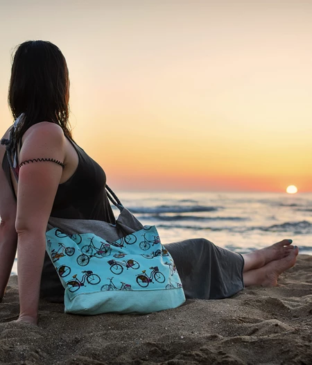 the crossbody BEACH - Double Face bags