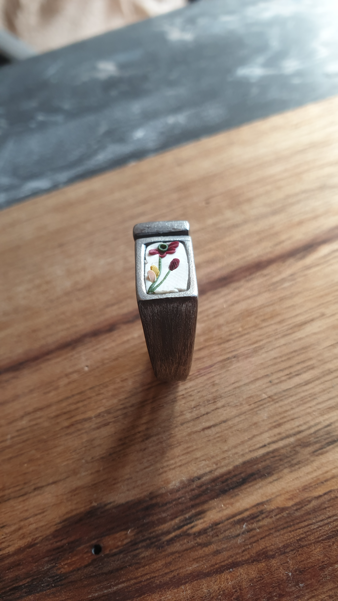 Chevalier silver ring 