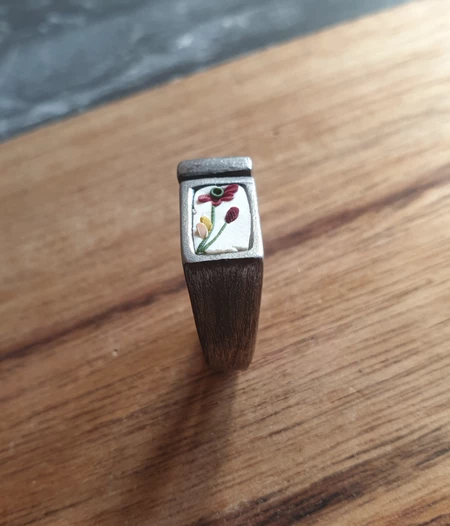 Chevalier silver ring