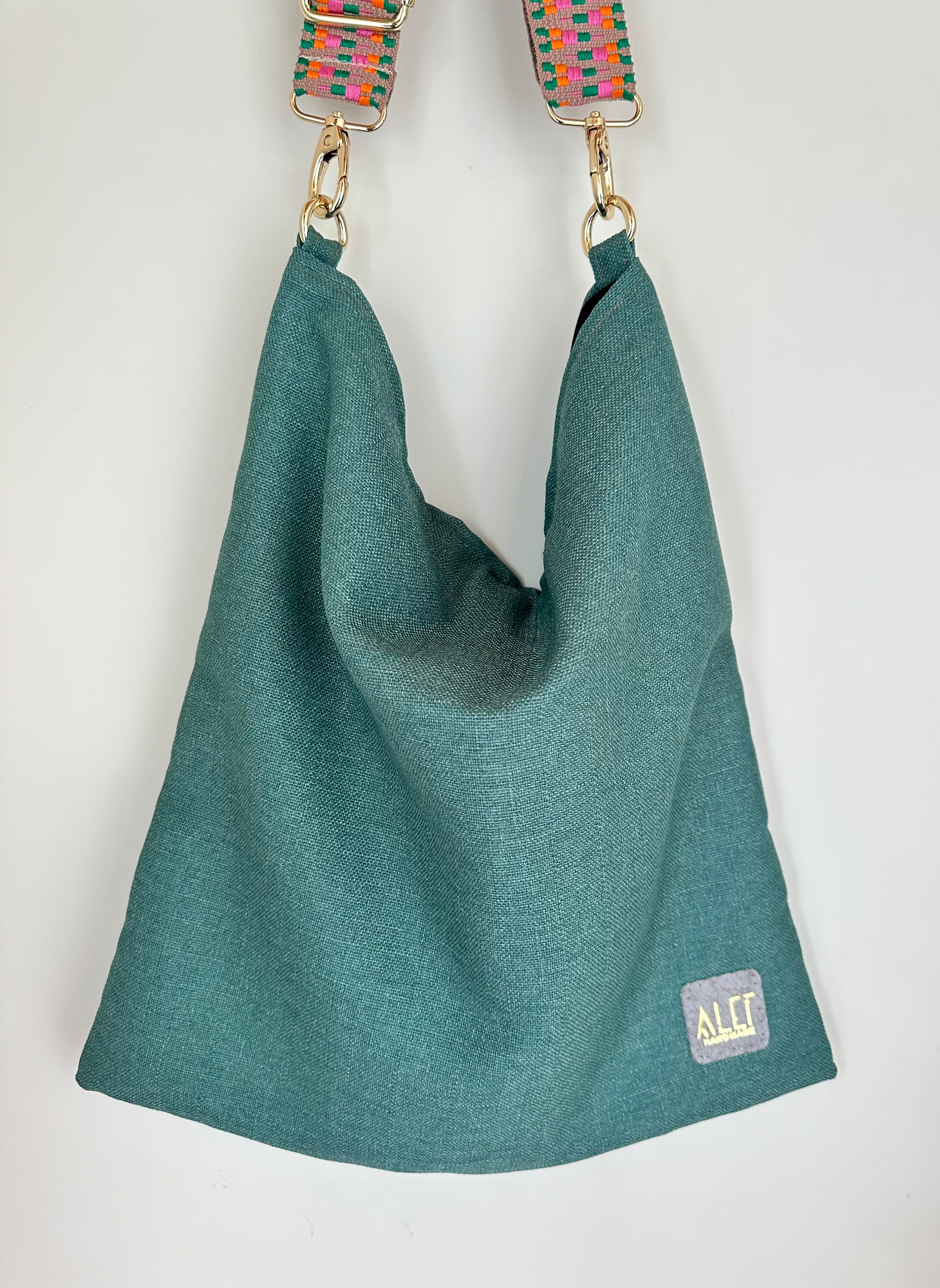 The City Shoulder Bag in Emerald Green!