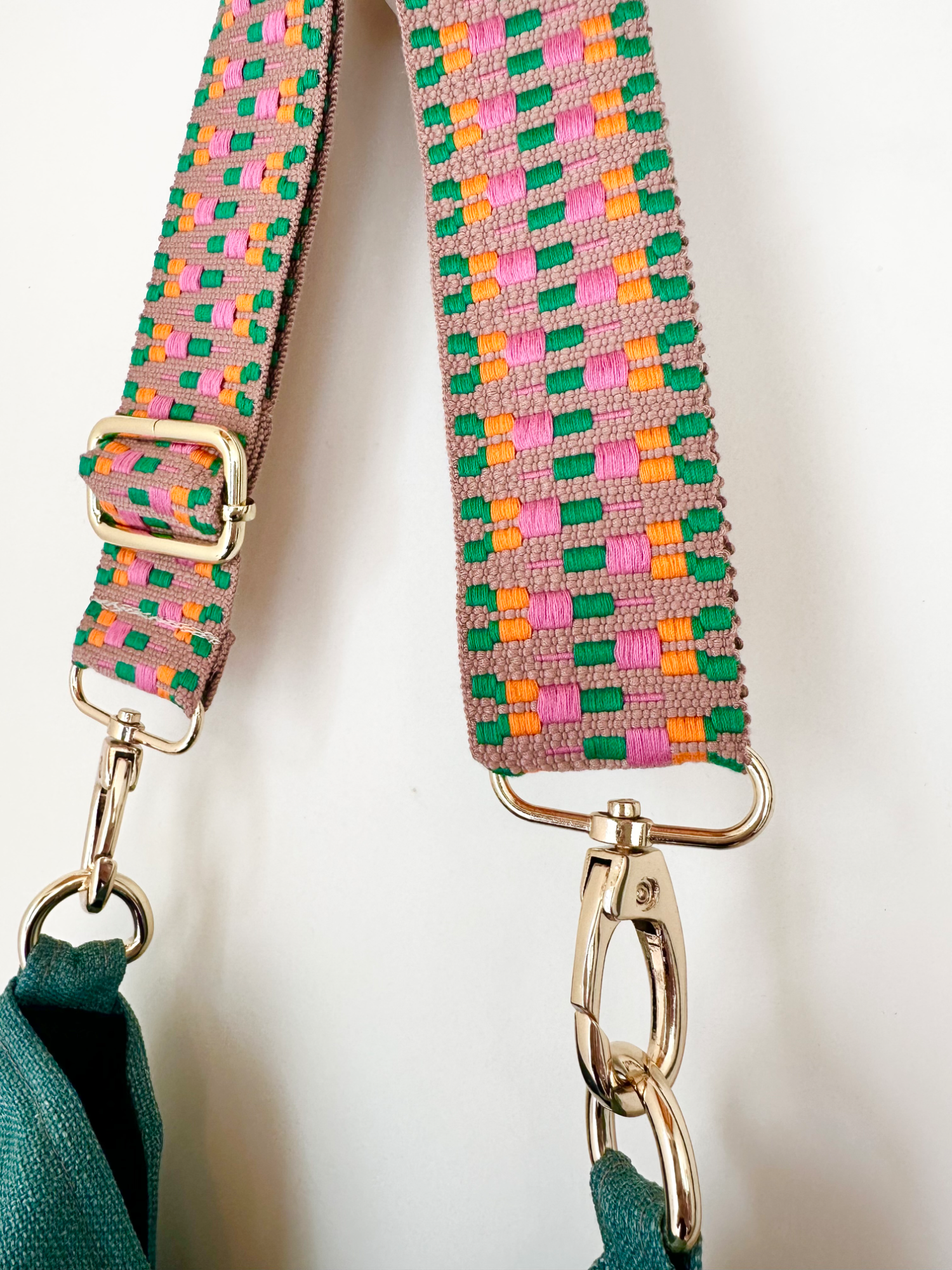 The City Shoulder Bag in Emerald Green!