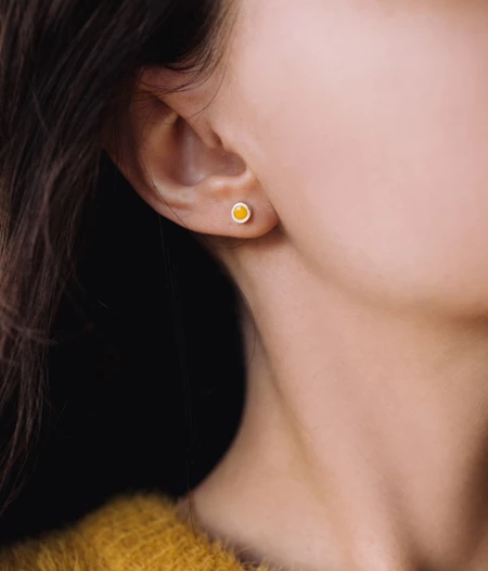 Earrings Geometry XSmall, with enaml 