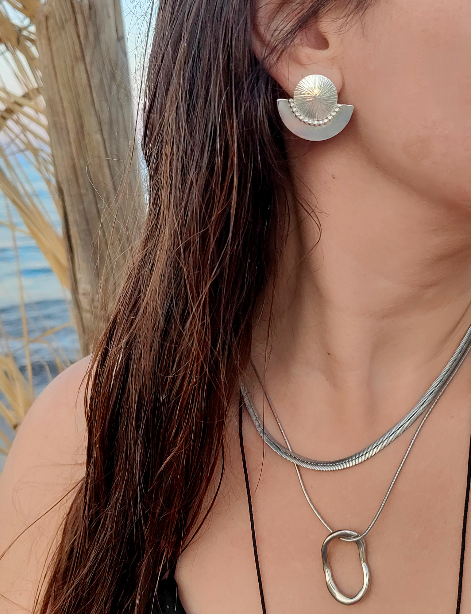 Amphitheater earrings