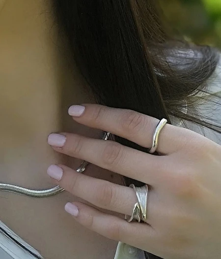 Grass twist ring