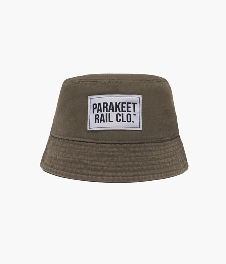 The Classic Patch - Olive, 100% Organic Bucket Hat