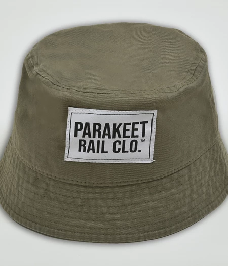 Bucket Hat | Olive w./ Patch
