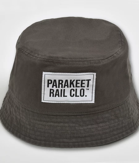 Bucket Hat | Graphite w./ Patch