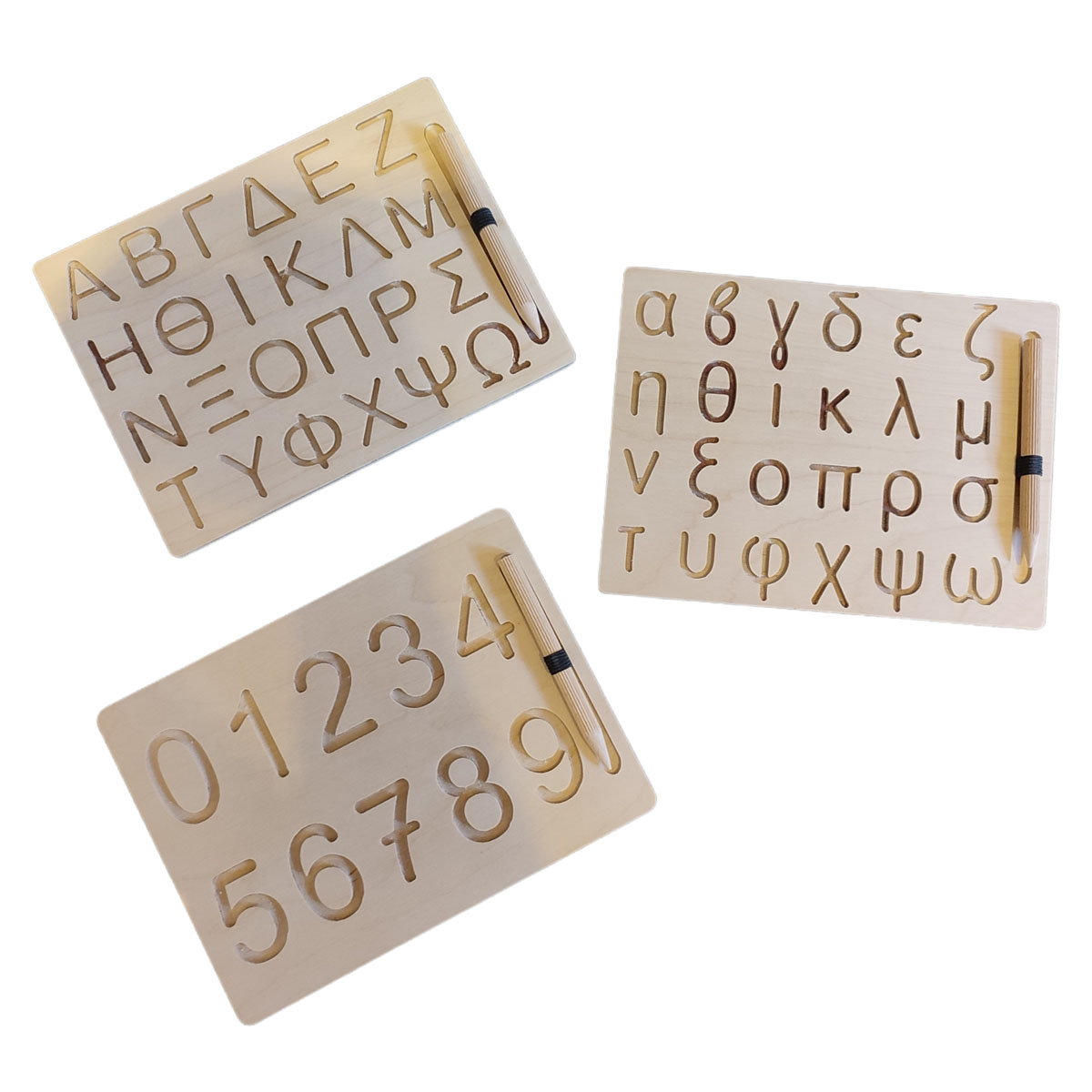 Πλάκες προγραφής Αριθμοί