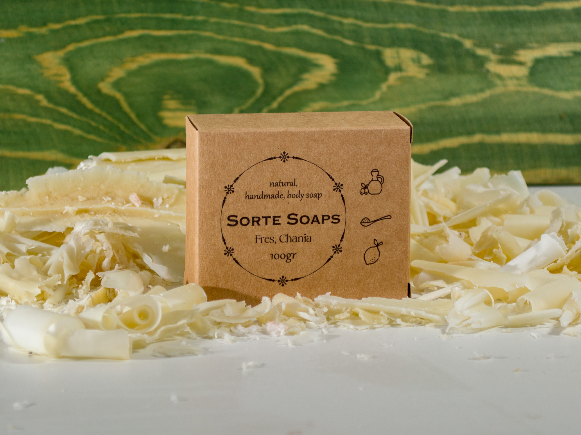 Handmade olive oil soap 100gr