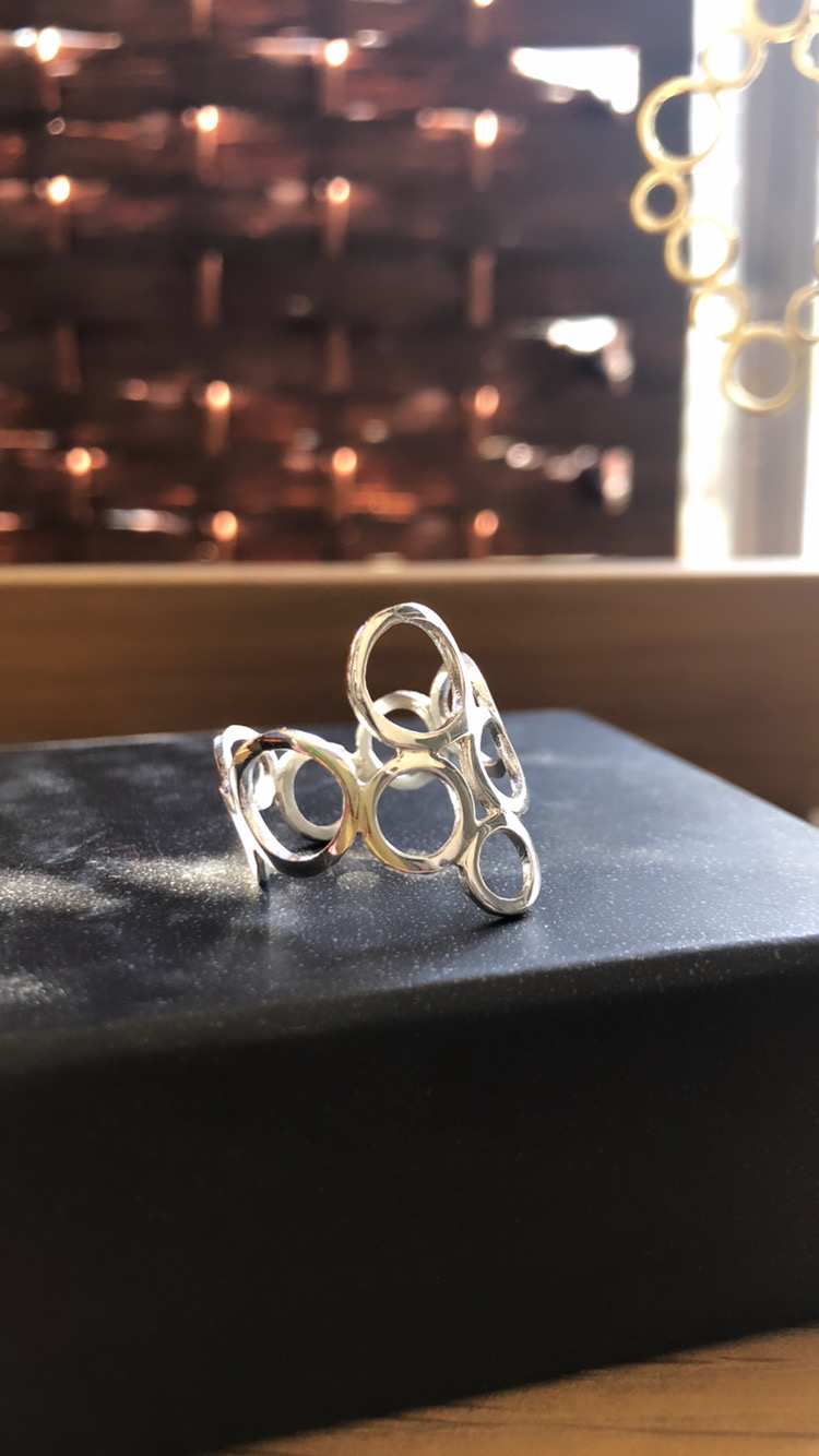 Δαχτυλίδι Διώνη σε ασήμι