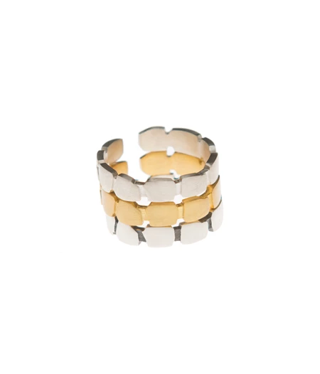 Silver Ring 'Little steps'