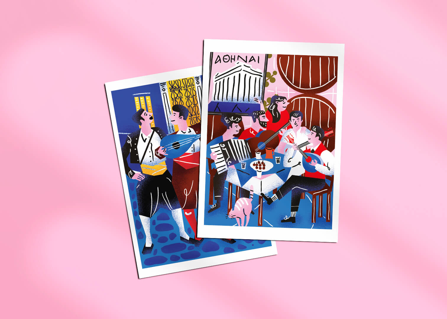 Athinai & Cantade - Posters & Cards