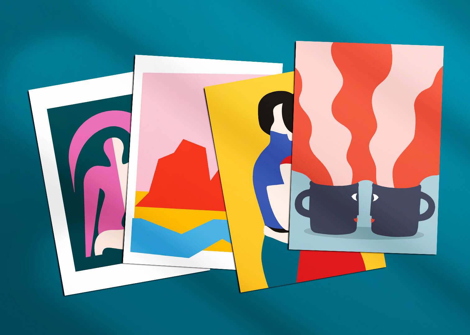 Coffee, Kiss & More - Posters & Cards