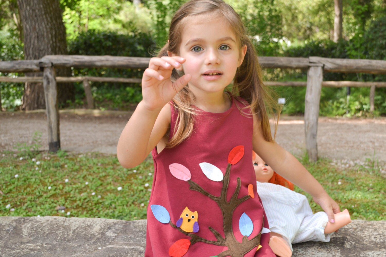 Fantastic tree dress Happy button store