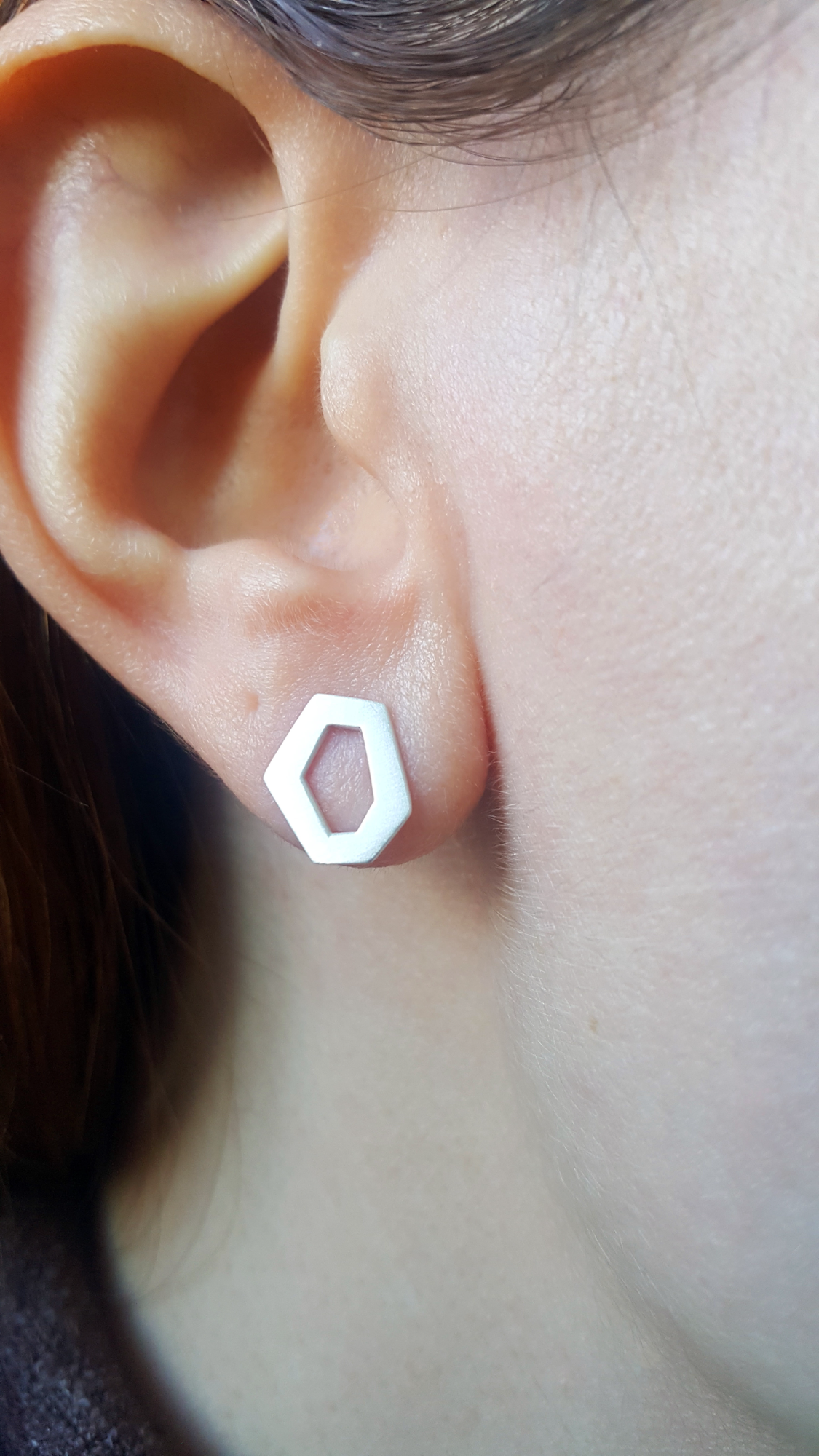 Earrings 'Walking together' 