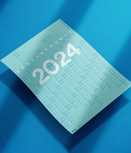 2024 Redy. Wall Calendar