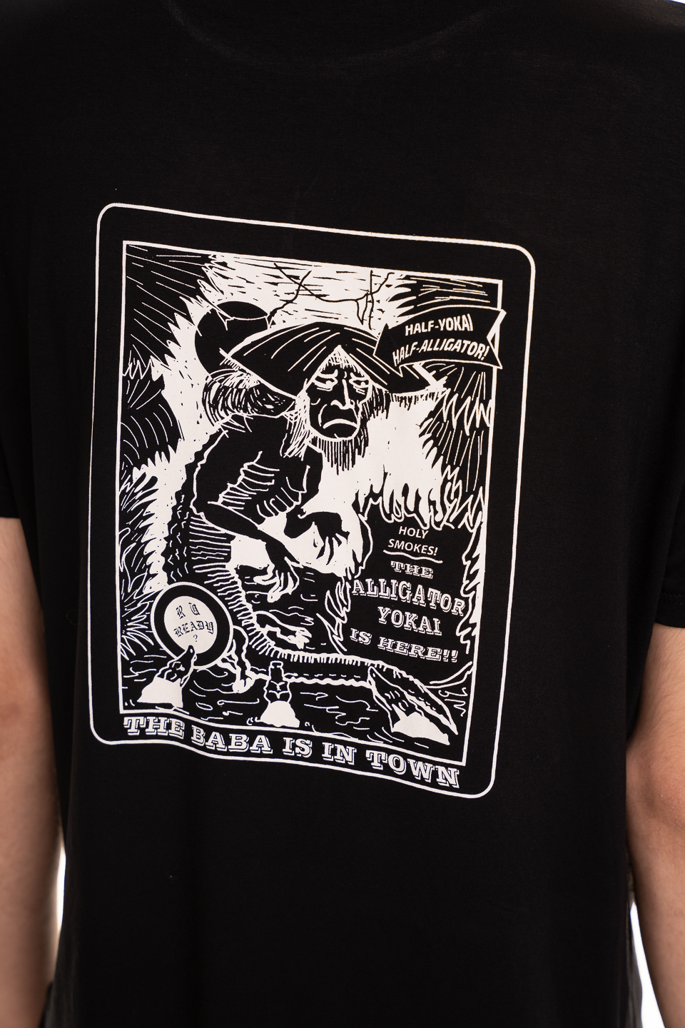 T-shirt with Poster Print