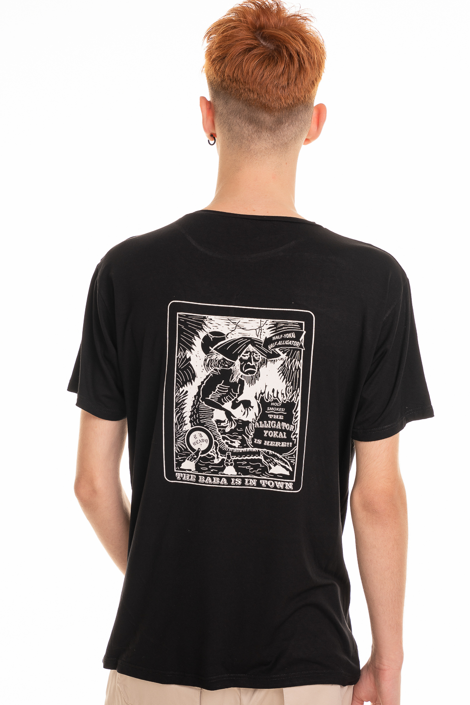 T-shirt with Poster Print