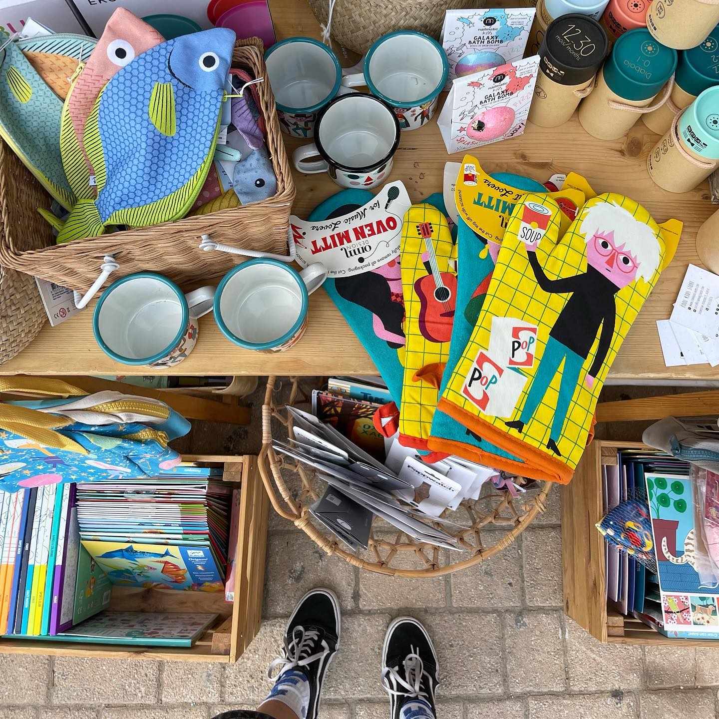 Oven Mitts for Art Lovers