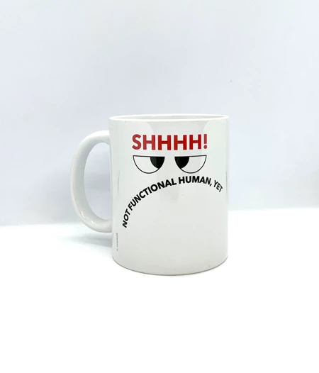 Coffee mug, not for early morning lovers!