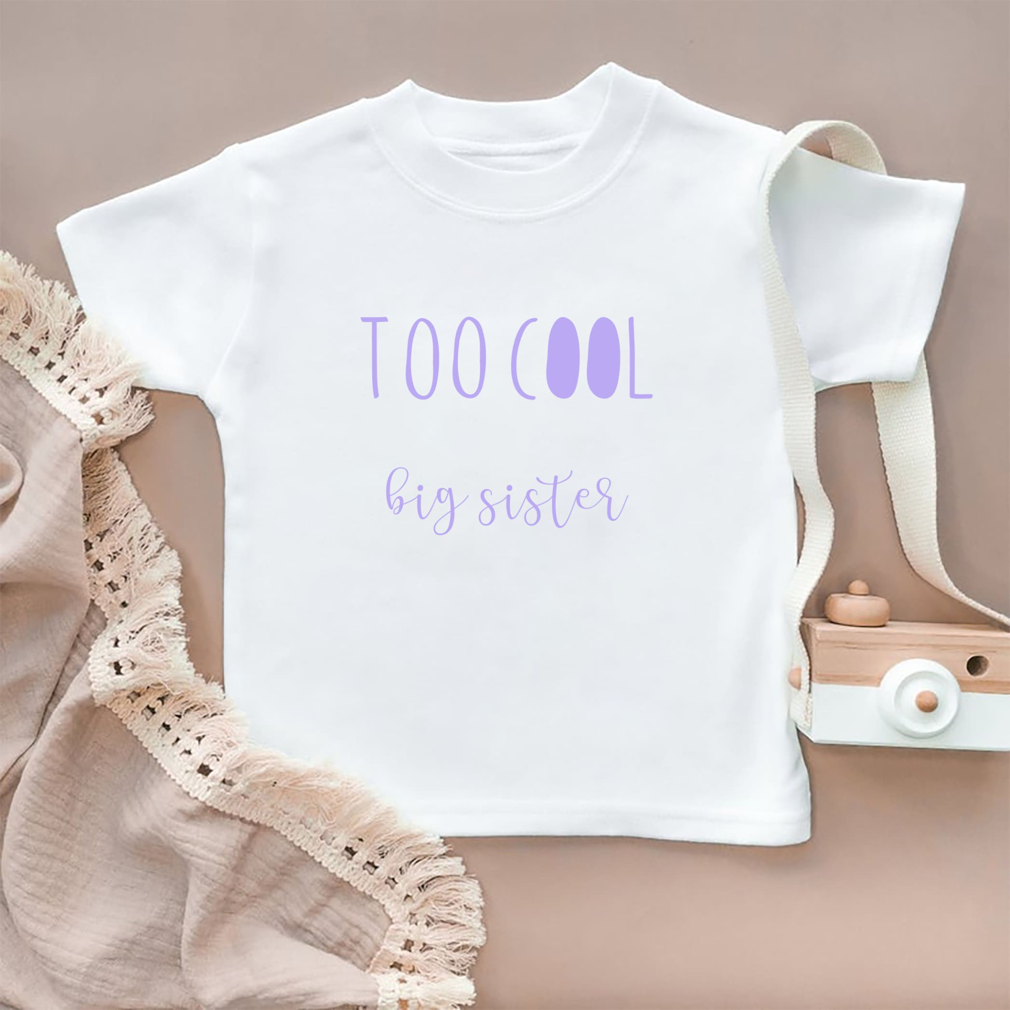 T-shirt για κορίτσια too cool big sister