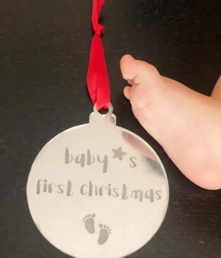  My first christmas ornament for the christmas tree