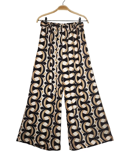 CamelStripe Trousers