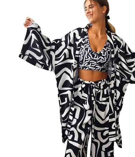 PandaColor Kimono
