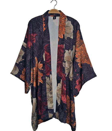 PurpOrangia Kimono